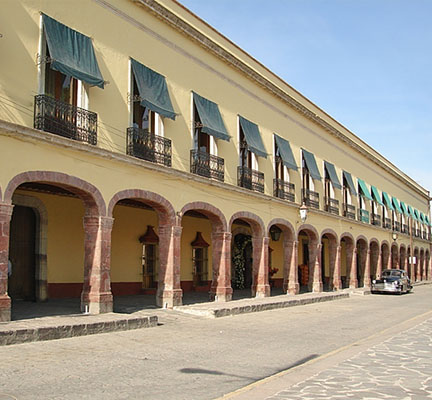 fachade de hacienda casa grande